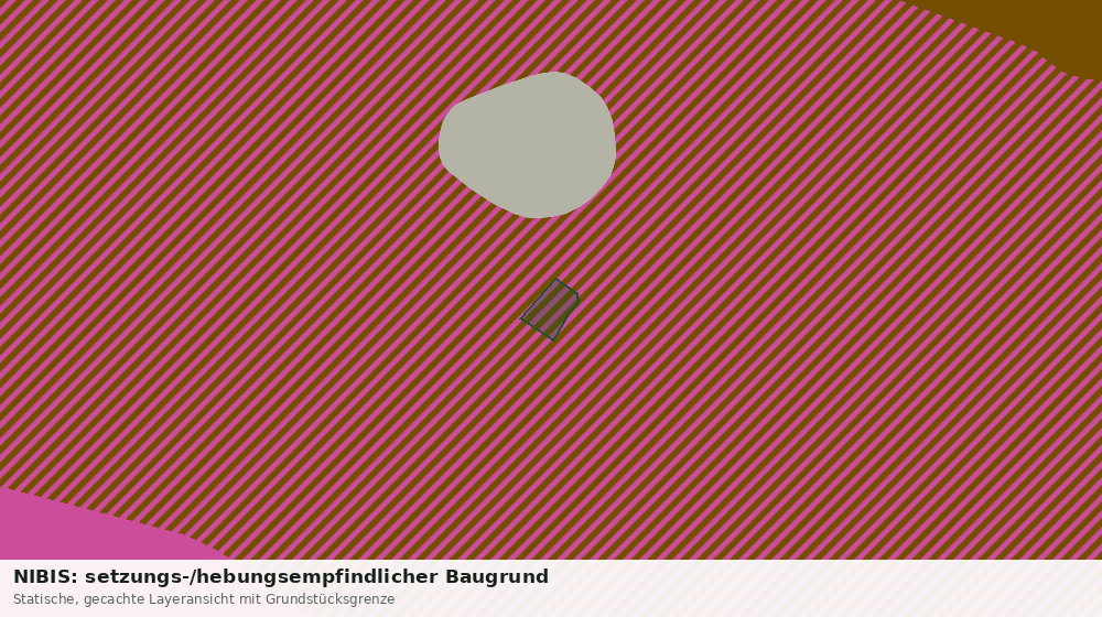 Statische Kartenansicht: NIBIS: setzungs-/hebungsempfindlicher Baugrund