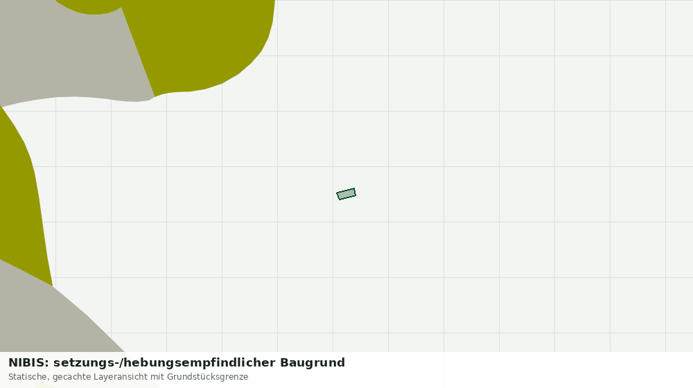 Statische Kartenansicht: NIBIS: setzungs-/hebungsempfindlicher Baugrund
