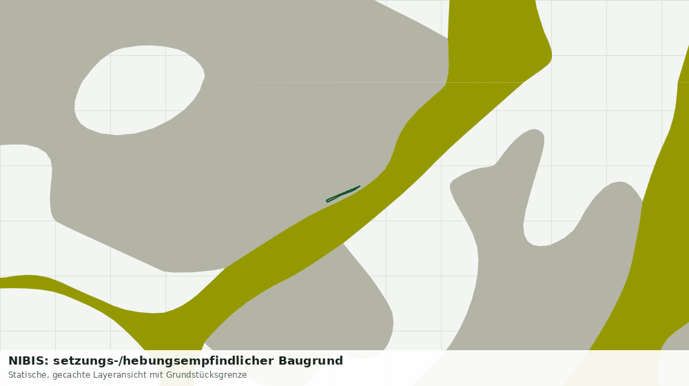 Statische Kartenansicht: NIBIS: setzungs-/hebungsempfindlicher Baugrund