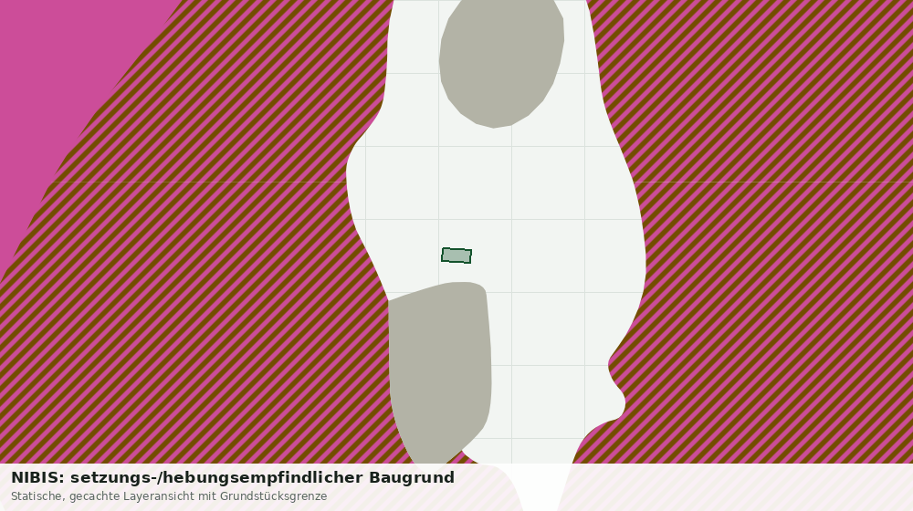 Statische Kartenansicht: NIBIS: setzungs-/hebungsempfindlicher Baugrund