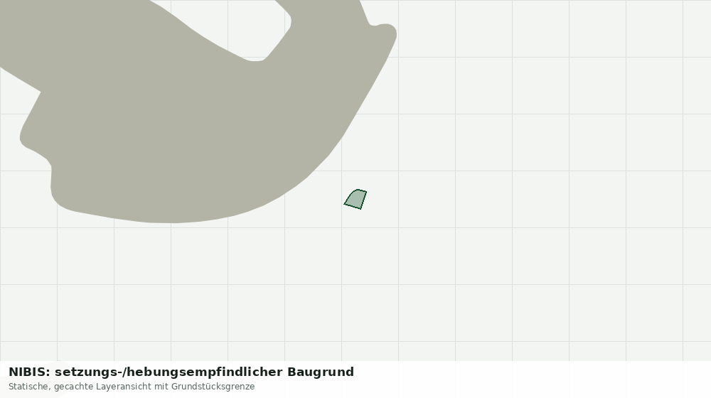 Statische Kartenansicht: NIBIS: setzungs-/hebungsempfindlicher Baugrund