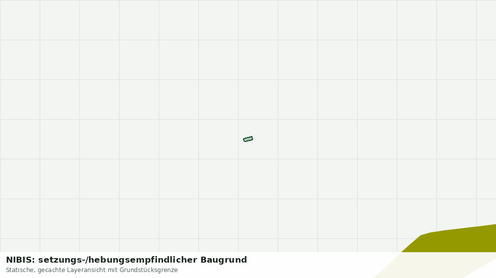 Statische Kartenansicht: NIBIS: setzungs-/hebungsempfindlicher Baugrund