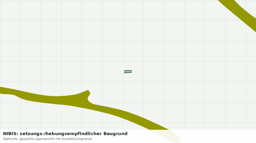 Statische Kartenansicht: NIBIS: setzungs-/hebungsempfindlicher Baugrund