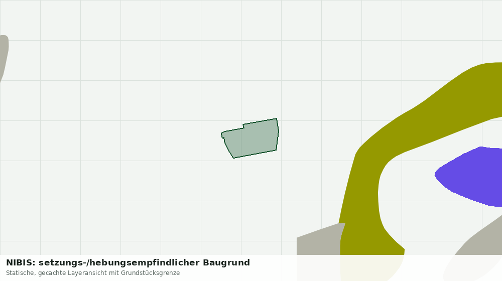 Statische Kartenansicht: NIBIS: setzungs-/hebungsempfindlicher Baugrund