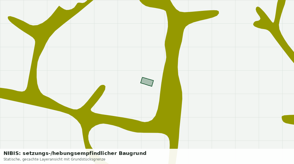 Statische Kartenansicht: NIBIS: setzungs-/hebungsempfindlicher Baugrund