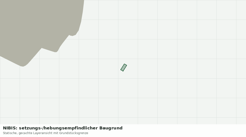 Statische Kartenansicht: NIBIS: setzungs-/hebungsempfindlicher Baugrund