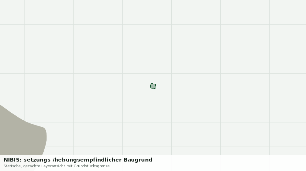Statische Kartenansicht: NIBIS: setzungs-/hebungsempfindlicher Baugrund