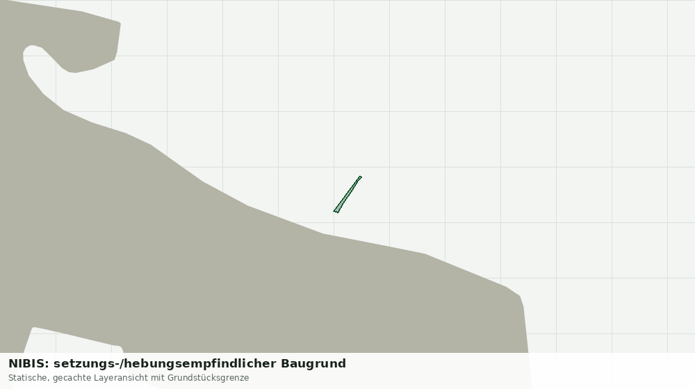 Statische Kartenansicht: NIBIS: setzungs-/hebungsempfindlicher Baugrund