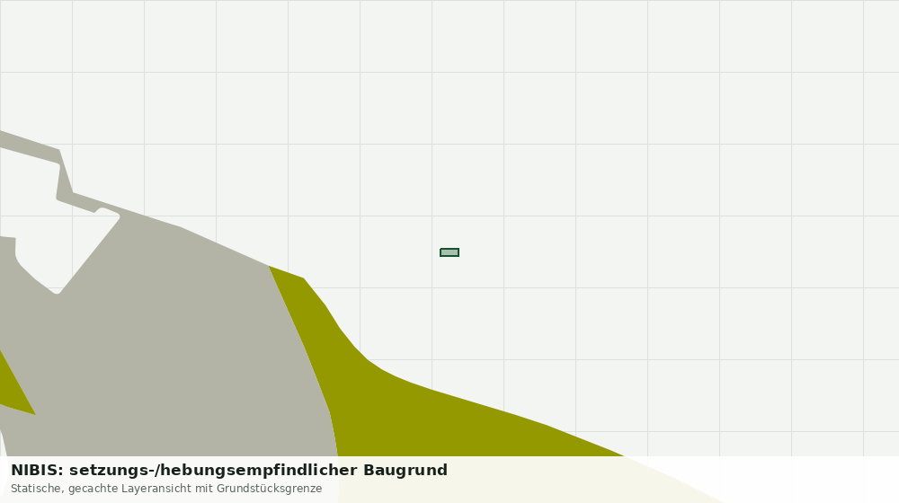 Statische Kartenansicht: NIBIS: setzungs-/hebungsempfindlicher Baugrund