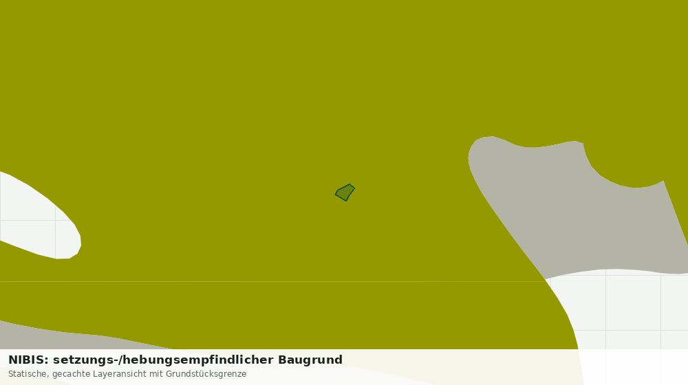 Statische Kartenansicht: NIBIS: setzungs-/hebungsempfindlicher Baugrund