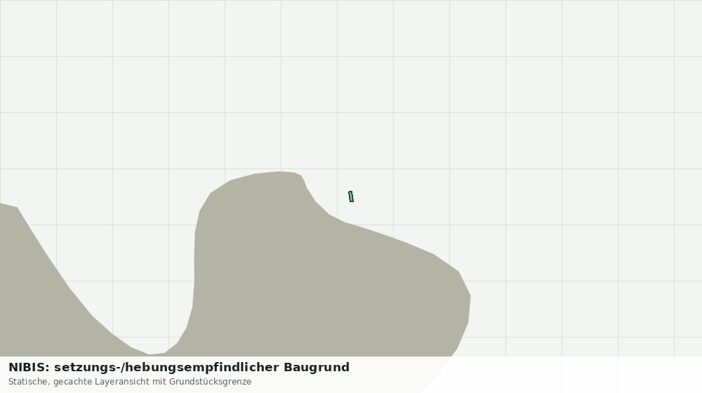Statische Kartenansicht: NIBIS: setzungs-/hebungsempfindlicher Baugrund