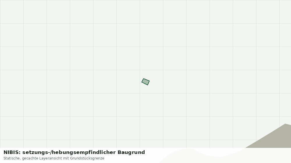 Statische Kartenansicht: NIBIS: setzungs-/hebungsempfindlicher Baugrund