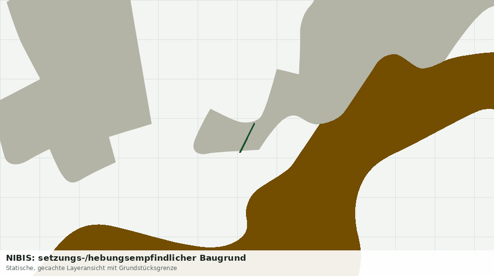 Statische Kartenansicht: NIBIS: setzungs-/hebungsempfindlicher Baugrund