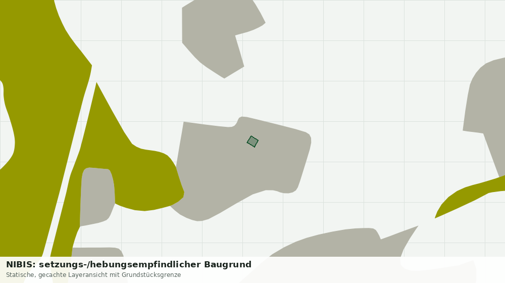 Statische Kartenansicht: NIBIS: setzungs-/hebungsempfindlicher Baugrund