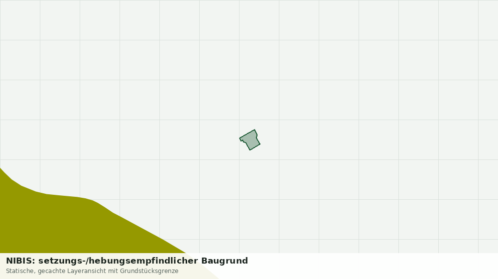 Statische Kartenansicht: NIBIS: setzungs-/hebungsempfindlicher Baugrund