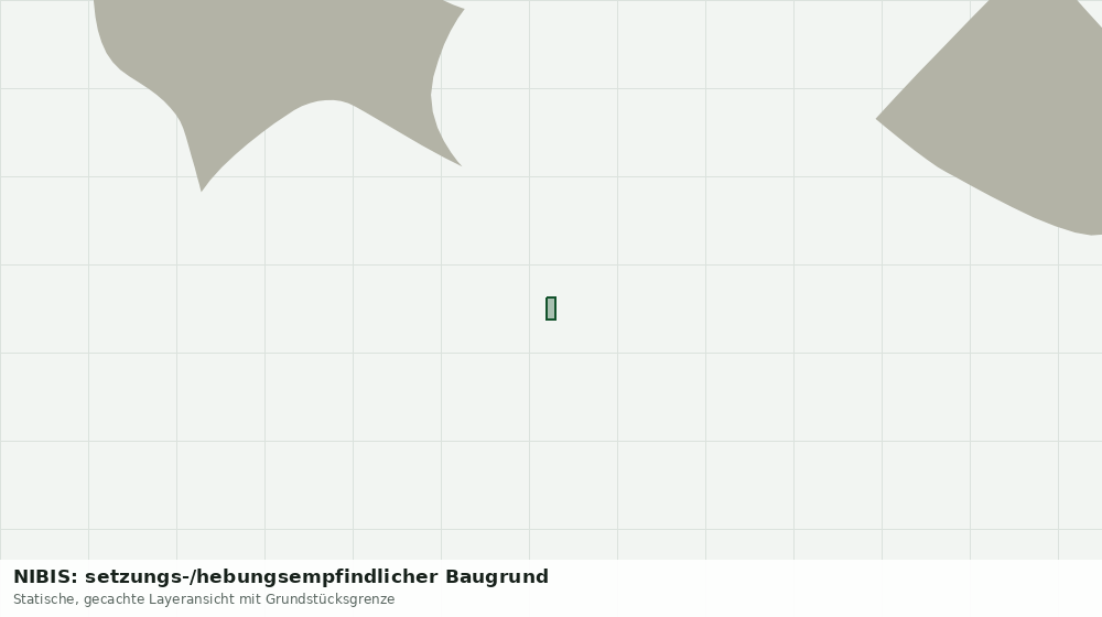 Statische Kartenansicht: NIBIS: setzungs-/hebungsempfindlicher Baugrund