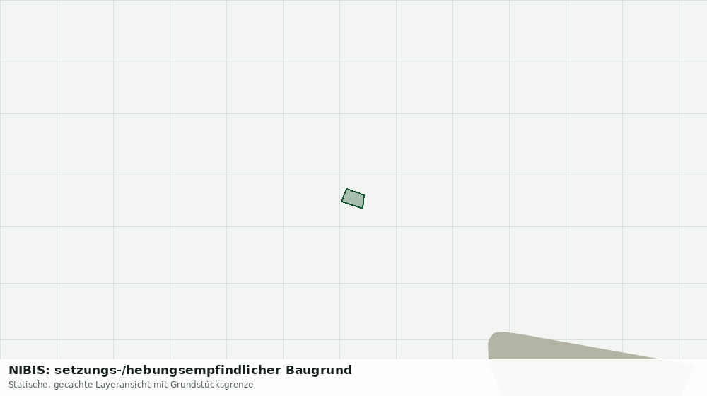 Statische Kartenansicht: NIBIS: setzungs-/hebungsempfindlicher Baugrund