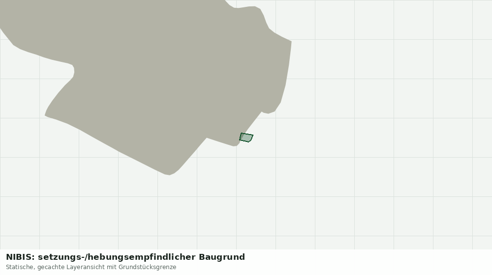 Statische Kartenansicht: NIBIS: setzungs-/hebungsempfindlicher Baugrund