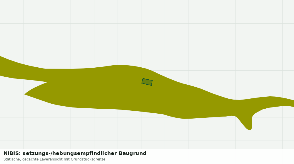 Statische Kartenansicht: NIBIS: setzungs-/hebungsempfindlicher Baugrund