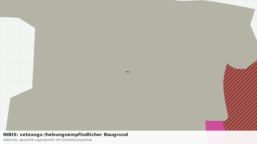Statische Kartenansicht: NIBIS: setzungs-/hebungsempfindlicher Baugrund