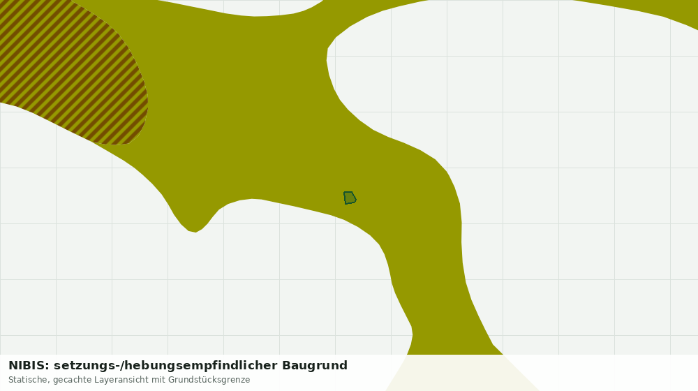 Statische Kartenansicht: NIBIS: setzungs-/hebungsempfindlicher Baugrund