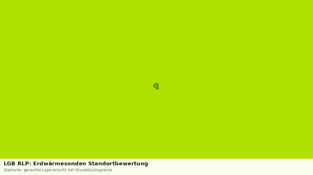 Statische Kartenansicht: LGB RLP: Erdwärmesonden Standortbewertung