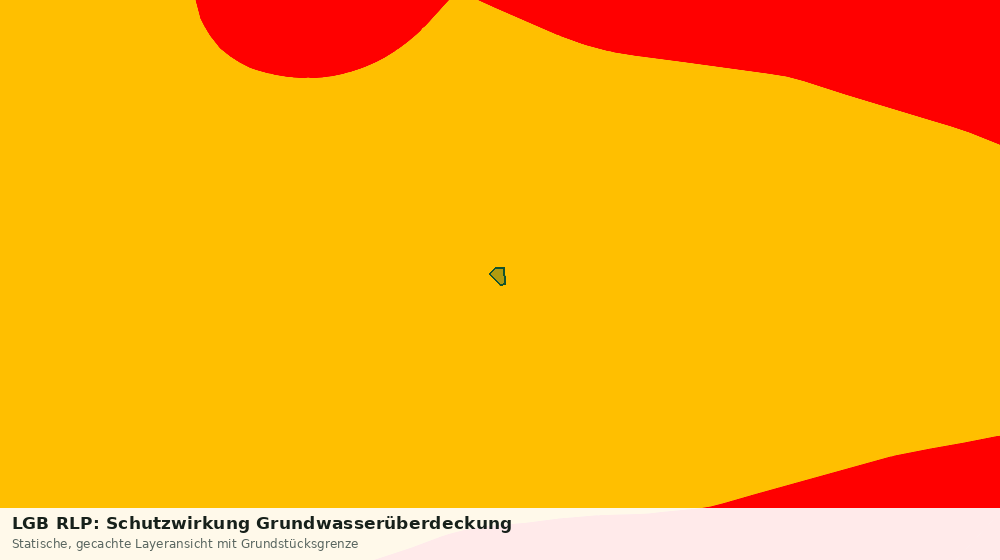 Statische Kartenansicht: LGB RLP: Schutzwirkung Grundwasserüberdeckung