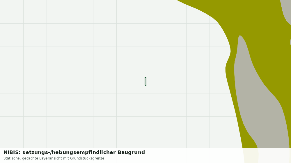 Statische Kartenansicht: NIBIS: setzungs-/hebungsempfindlicher Baugrund