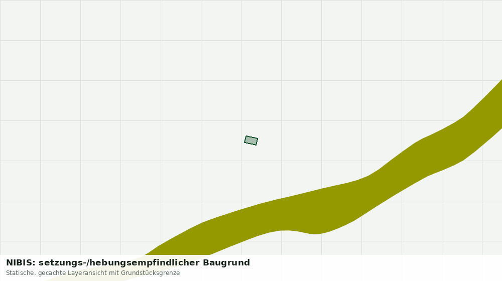 Statische Kartenansicht: NIBIS: setzungs-/hebungsempfindlicher Baugrund