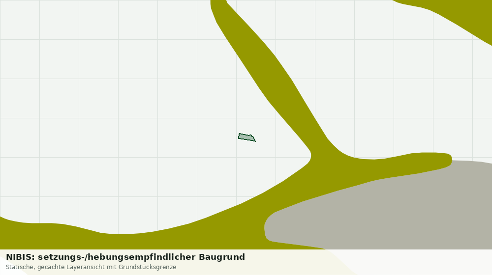 Statische Kartenansicht: NIBIS: setzungs-/hebungsempfindlicher Baugrund