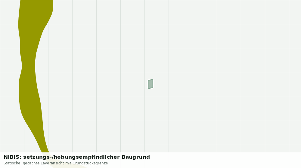 Statische Kartenansicht: NIBIS: setzungs-/hebungsempfindlicher Baugrund