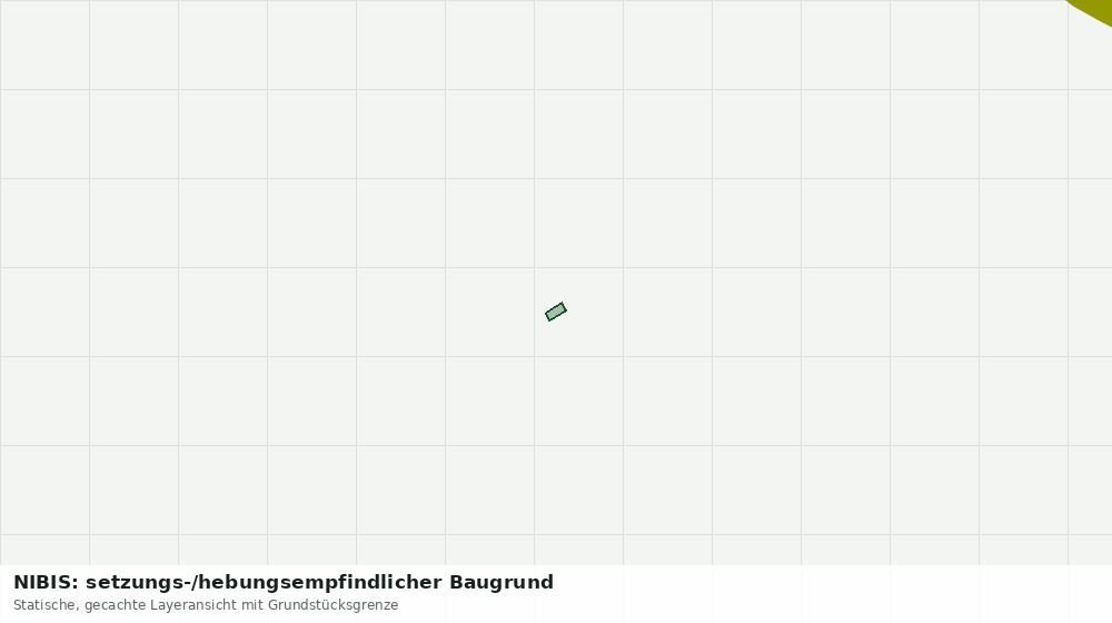 Statische Kartenansicht: NIBIS: setzungs-/hebungsempfindlicher Baugrund