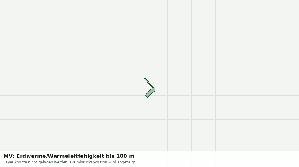 Statische Kartenansicht: MV: Erdwärme/Wärmeleitfähigkeit bis 100 m