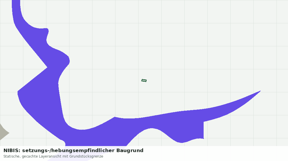 Statische Kartenansicht: NIBIS: setzungs-/hebungsempfindlicher Baugrund