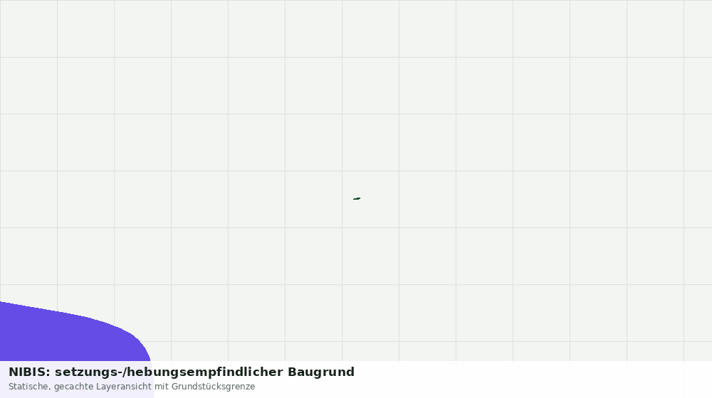 Statische Kartenansicht: NIBIS: setzungs-/hebungsempfindlicher Baugrund