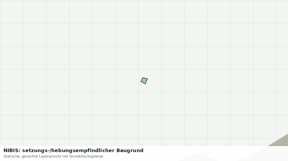 Statische Kartenansicht: NIBIS: setzungs-/hebungsempfindlicher Baugrund