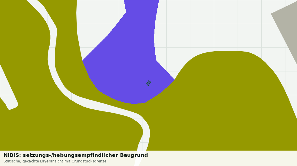 Statische Kartenansicht: NIBIS: setzungs-/hebungsempfindlicher Baugrund
