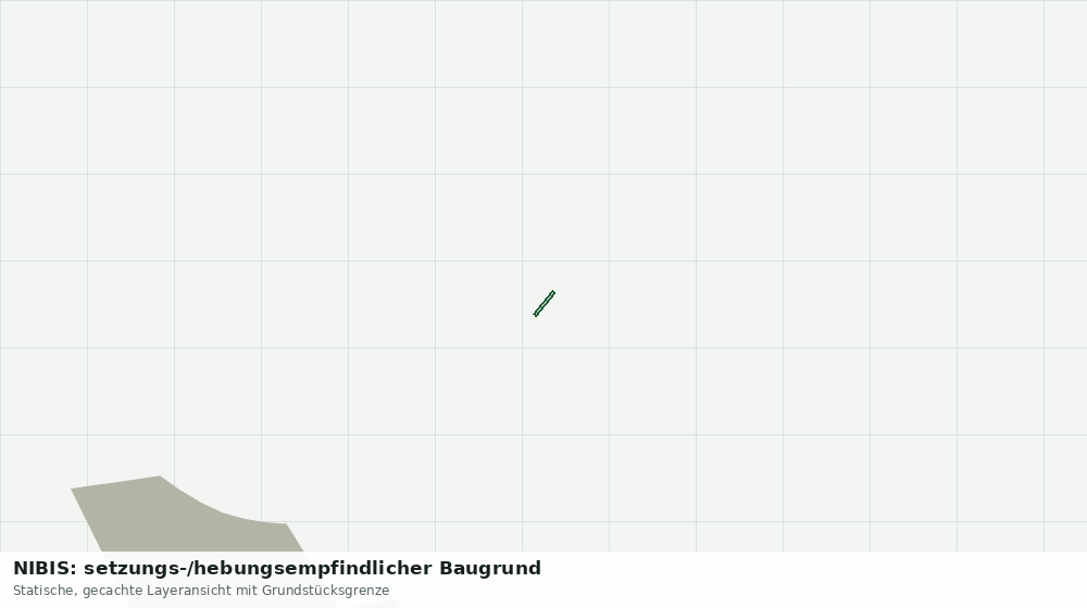 Statische Kartenansicht: NIBIS: setzungs-/hebungsempfindlicher Baugrund