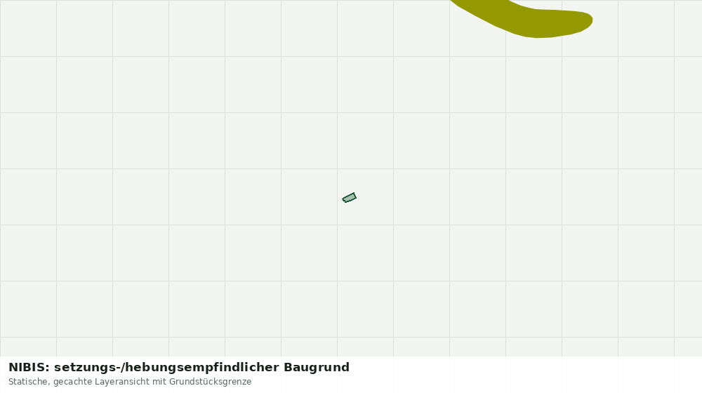 Statische Kartenansicht: NIBIS: setzungs-/hebungsempfindlicher Baugrund