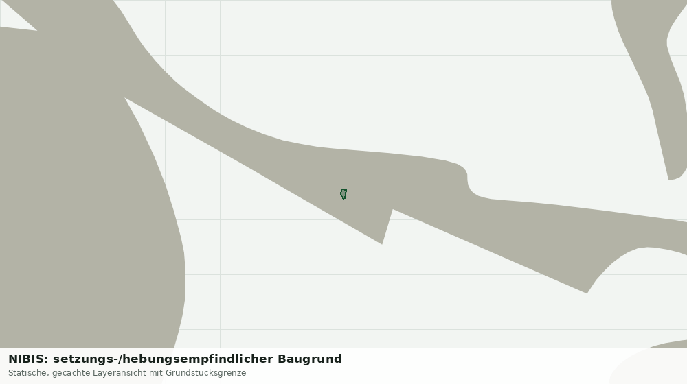 Statische Kartenansicht: NIBIS: setzungs-/hebungsempfindlicher Baugrund