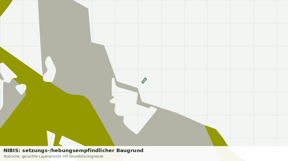 Statische Kartenansicht: NIBIS: setzungs-/hebungsempfindlicher Baugrund