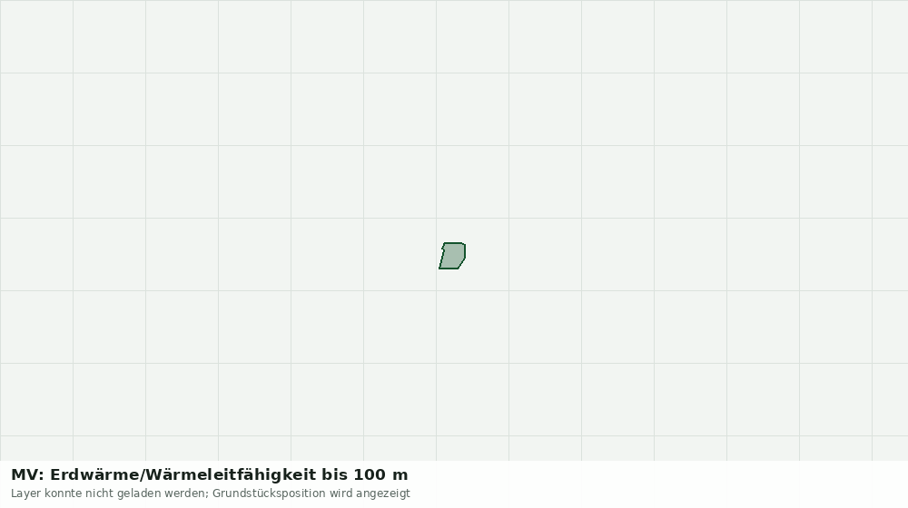 Statische Kartenansicht: MV: Erdwärme/Wärmeleitfähigkeit bis 100 m