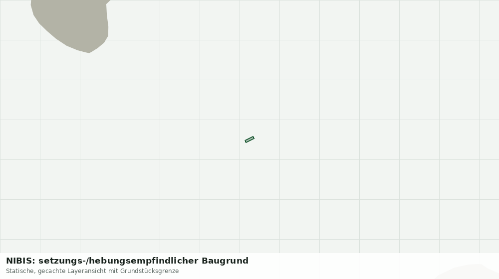 Statische Kartenansicht: NIBIS: setzungs-/hebungsempfindlicher Baugrund