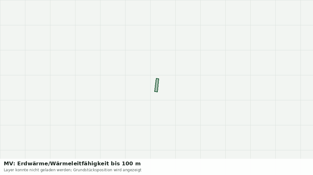 Statische Kartenansicht: MV: Erdwärme/Wärmeleitfähigkeit bis 100 m