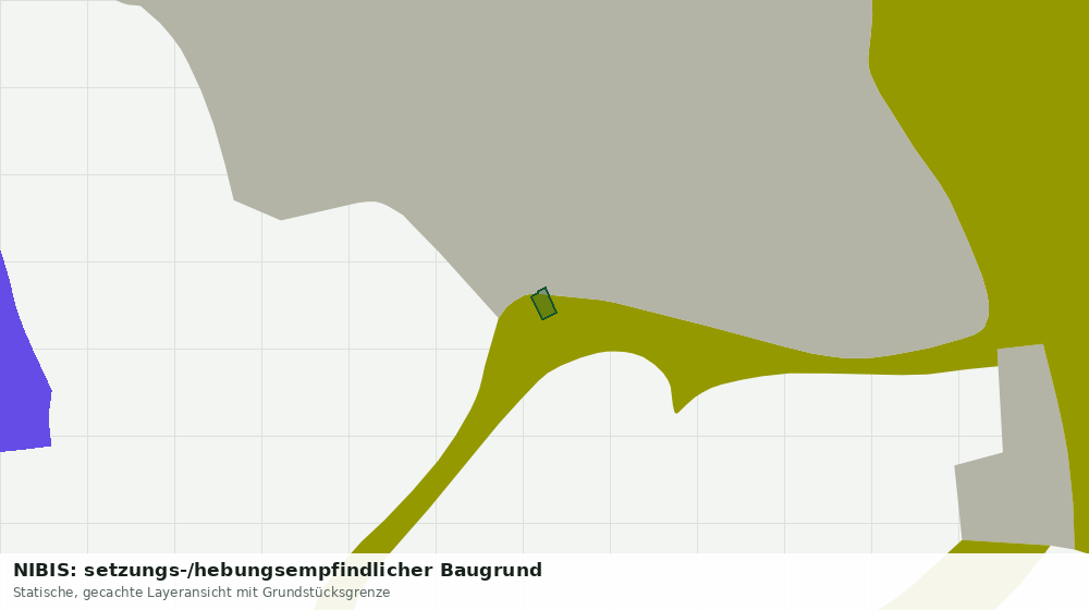 Statische Kartenansicht: NIBIS: setzungs-/hebungsempfindlicher Baugrund