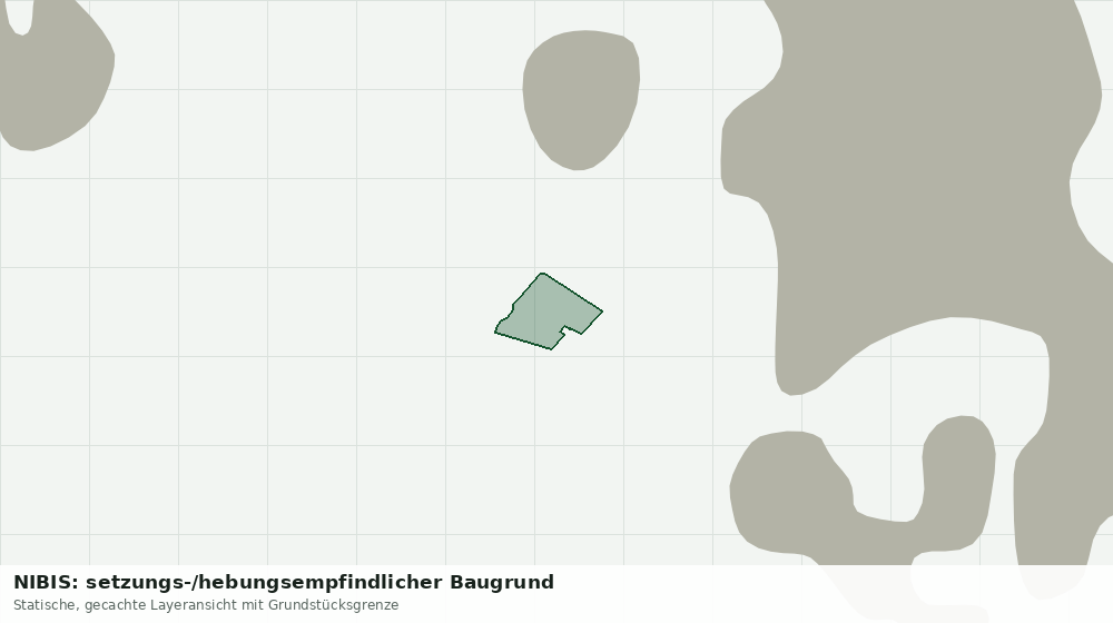 Statische Kartenansicht: NIBIS: setzungs-/hebungsempfindlicher Baugrund