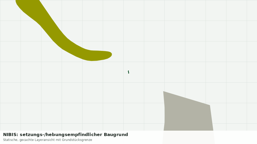 Statische Kartenansicht: NIBIS: setzungs-/hebungsempfindlicher Baugrund