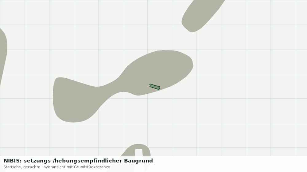Statische Kartenansicht: NIBIS: setzungs-/hebungsempfindlicher Baugrund