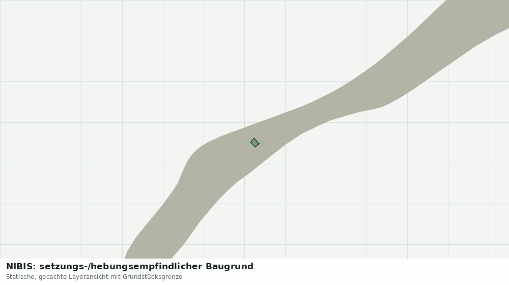Statische Kartenansicht: NIBIS: setzungs-/hebungsempfindlicher Baugrund