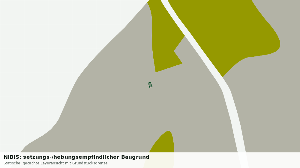 Statische Kartenansicht: NIBIS: setzungs-/hebungsempfindlicher Baugrund